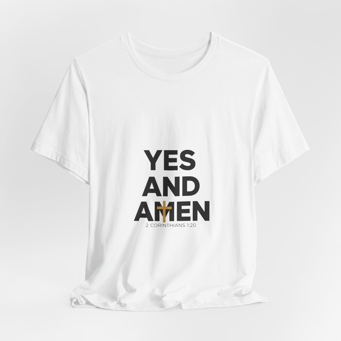 Yes And Amen Tee | Retro Americana diner sign tee, vintage menu style