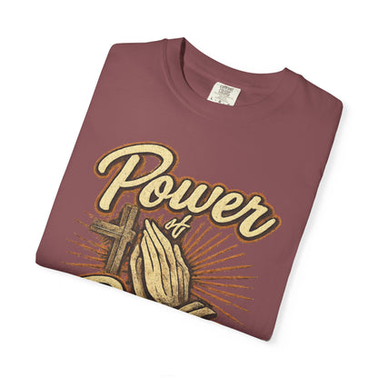 Prayer T-Shirt – "Power of Prayer" Christian Tee (Mark 11:24)