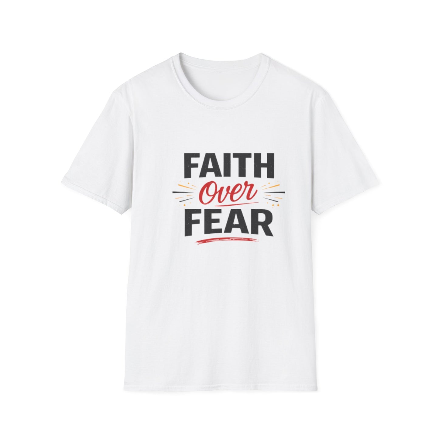 Faith Over Fear T-Shirt — Inspirational Christian Tee