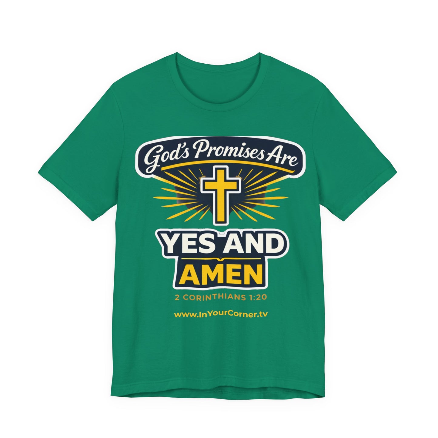 Faithful Promises T-Shirt — Scripture 'God Is Faithful' Prayer Tee