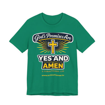 Faithful Promises T-Shirt — Scripture 'God Is Faithful' Prayer Tee