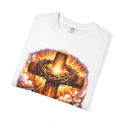 4GIVN Cross Graphic T-Shirt — Christian Faith Vintage Revival Tee