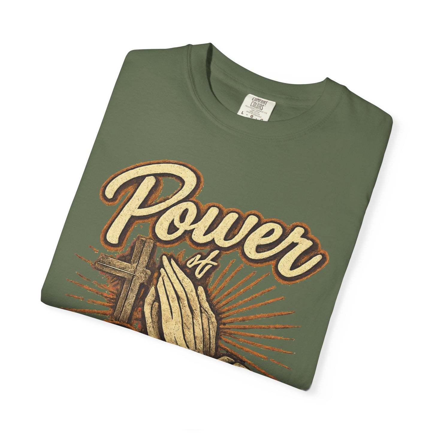 Prayer T-Shirt – "Power of Prayer" Christian Tee (Mark 11:24)
