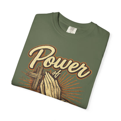 Prayer T-Shirt – "Power of Prayer" Christian Tee (Mark 11:24)