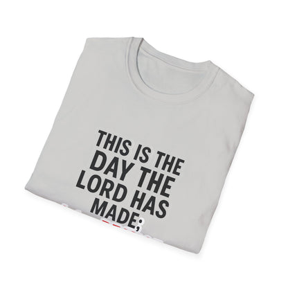 Christian T-Shirt — "This Is The Day" Psalm 118:24 Inspirational Tee