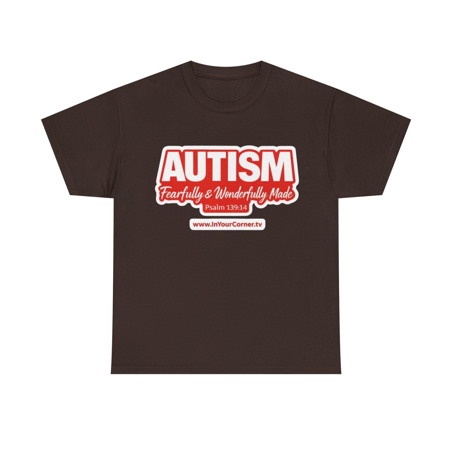 Autism Awareness Tee — "Autism: Fearfully & Wonderfully Made" Comfort Fit Shirt