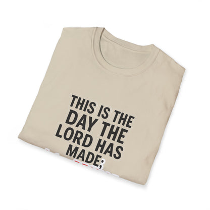 Christian T-Shirt — "This Is The Day" Psalm 118:24 Inspirational Tee