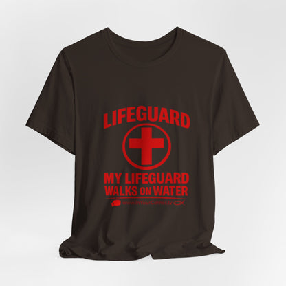 Lifeguard 'My Lifeguard Walks on Water' Tee