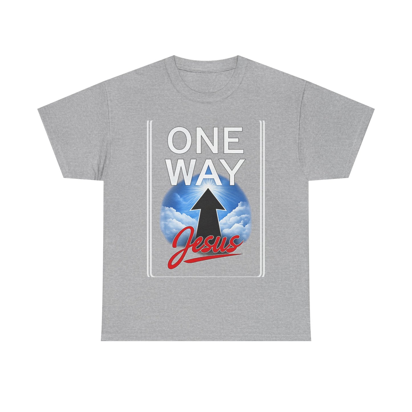 One Way Jesus T-Shirt – Christian Faith Graphic Tee