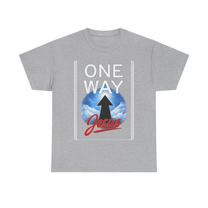 One Way Jesus T-Shirt – Christian Faith Graphic Tee