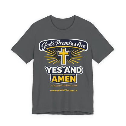 Faithful Promises T-Shirt — Scripture 'God Is Faithful' Prayer Tee