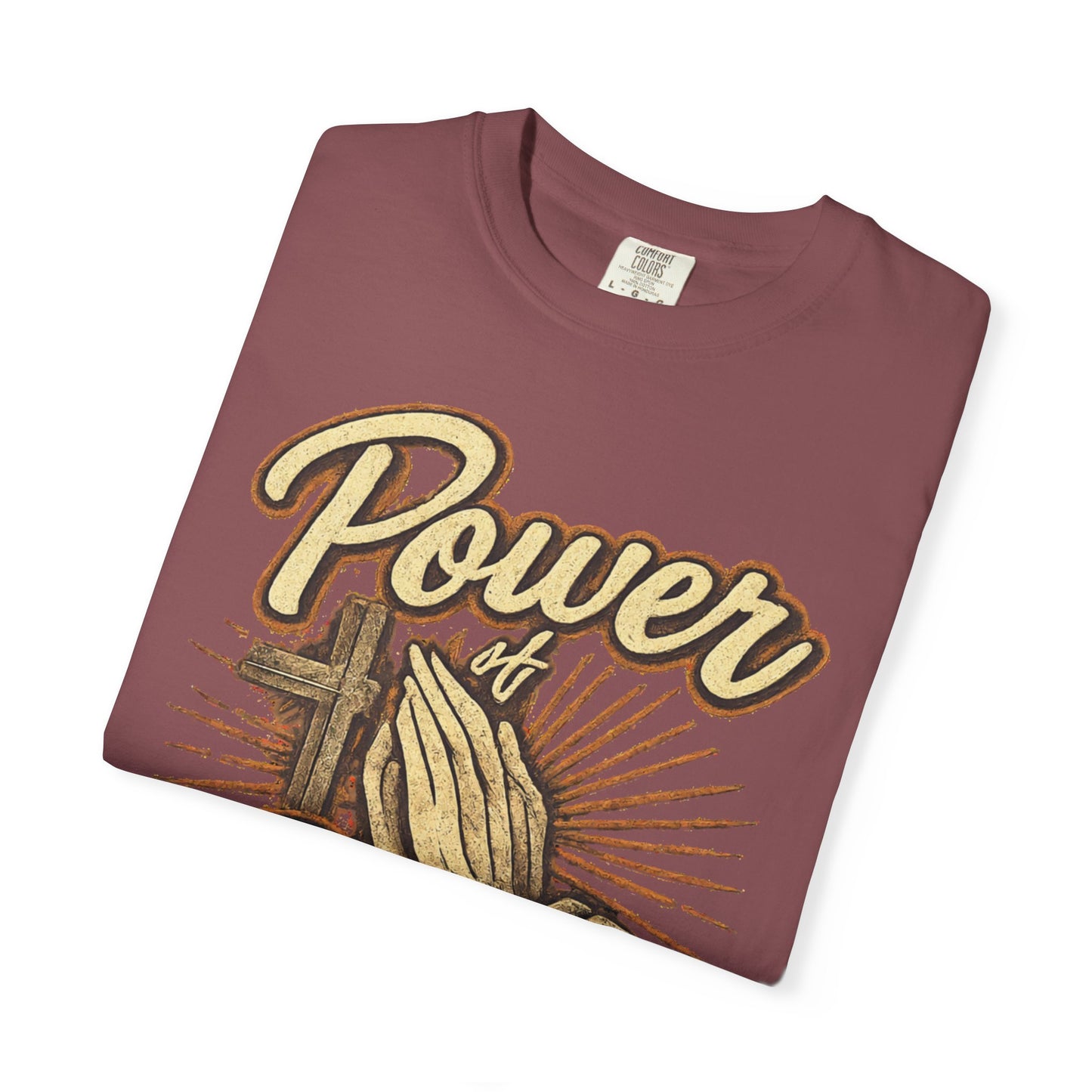 Prayer T-Shirt – "Power of Prayer" Christian Tee (Mark 11:24)