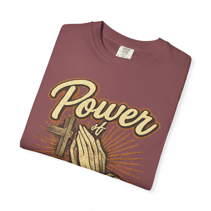 Prayer T-Shirt – "Power of Prayer" Christian Tee (Mark 11:24)