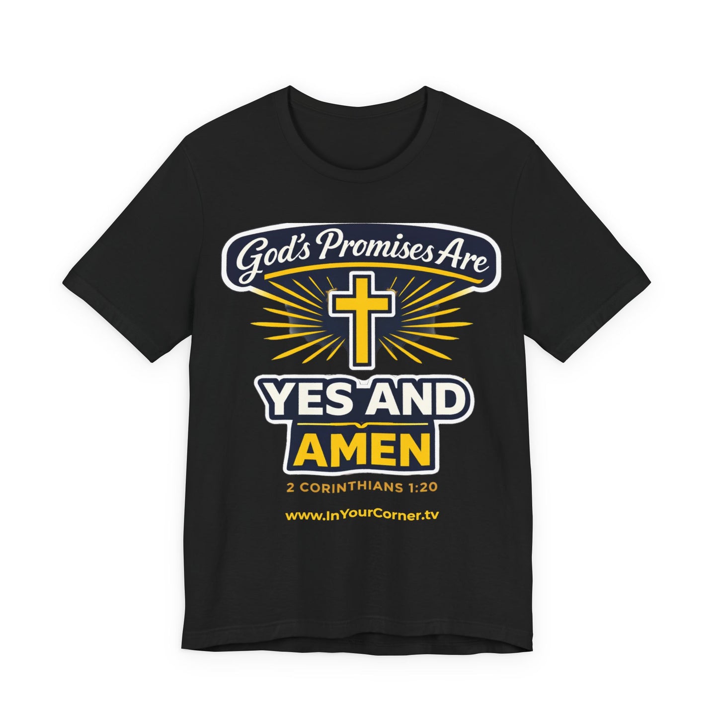 Faithful Promises T-Shirt — Scripture 'God Is Faithful' Prayer Tee