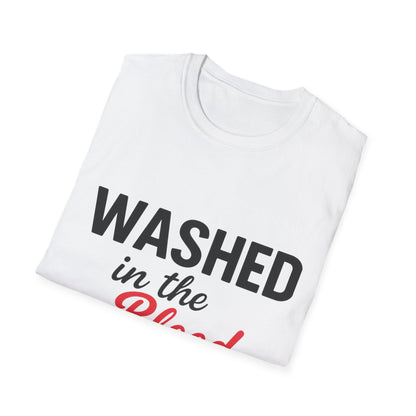 Washed in the Blood T-Shirt — Christian Faith Graphic Tee
