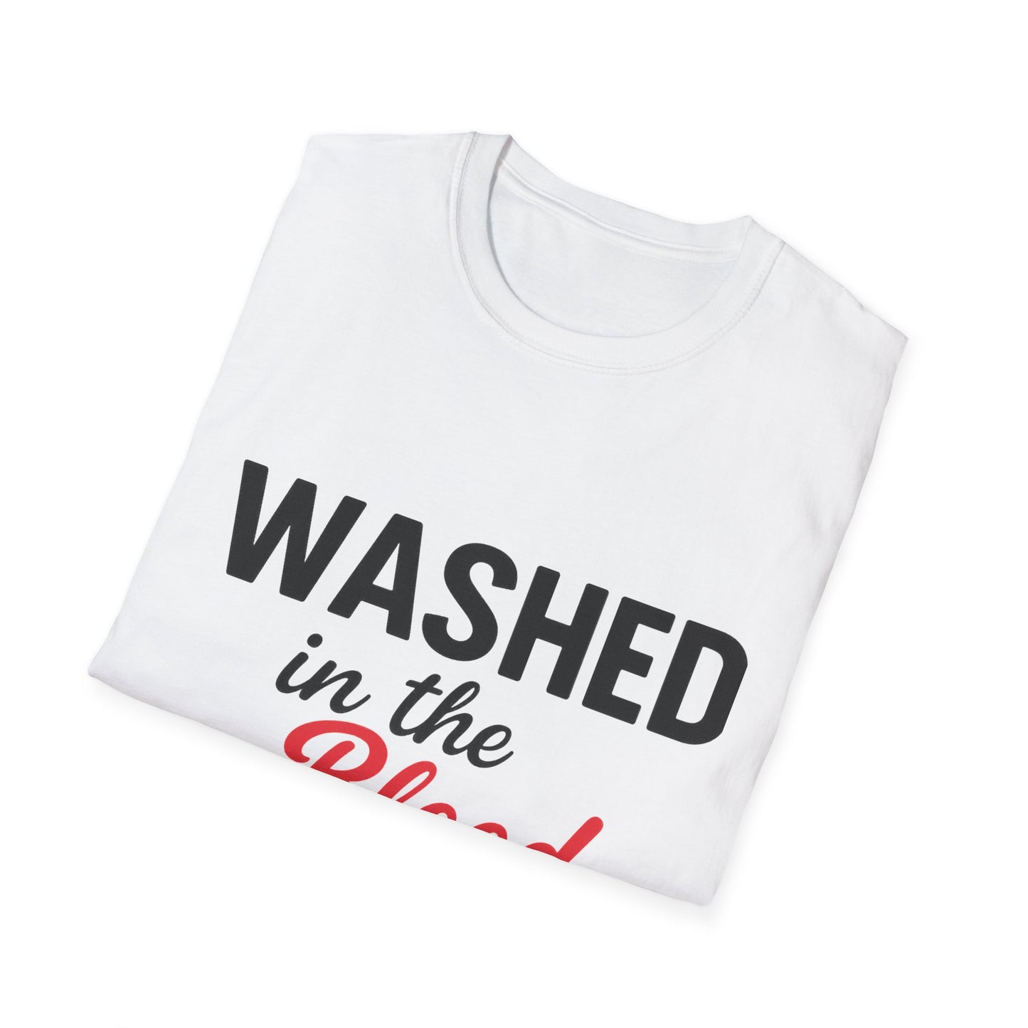 Washed in the Blood T-Shirt — Christian Faith Graphic Tee