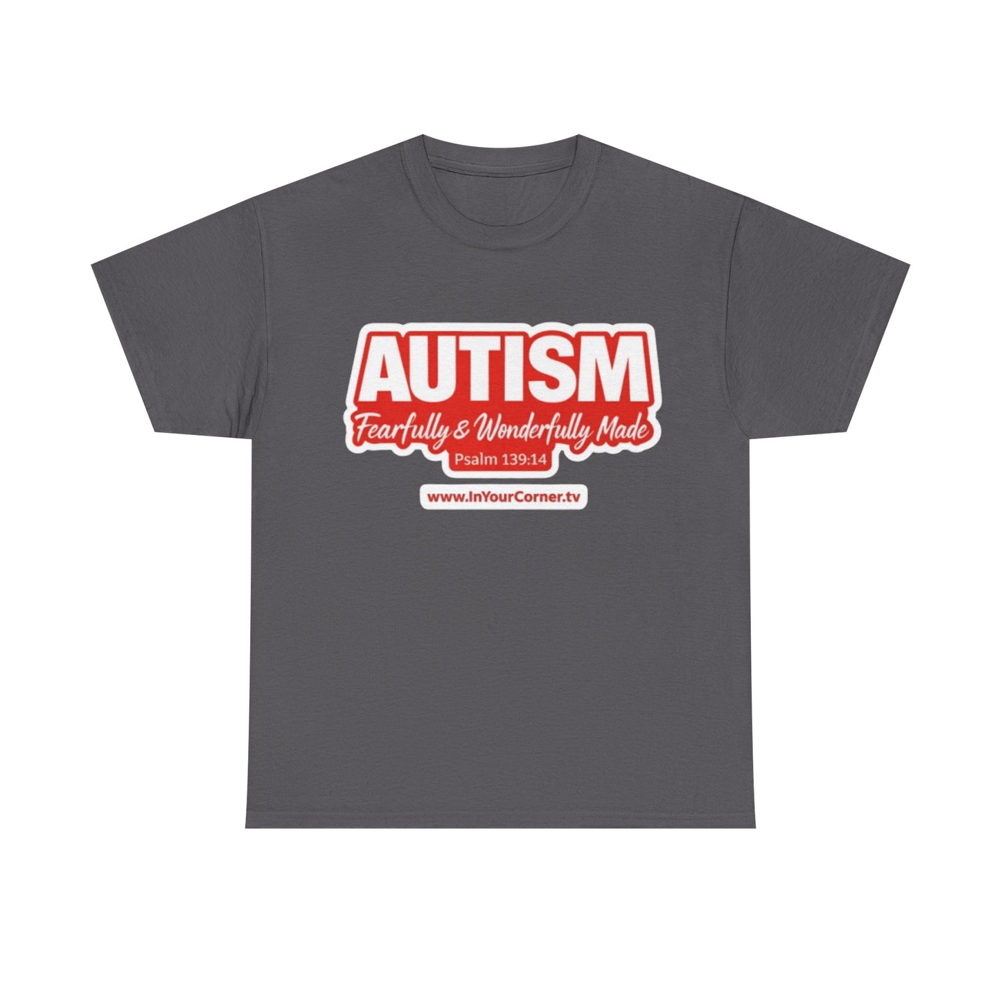 Autism Awareness Tee — "Autism: Fearfully & Wonderfully Made" Comfort Fit Shirt