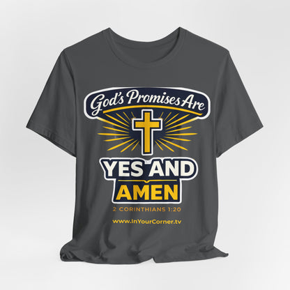 Faithful Promises T-Shirt — Scripture 'God Is Faithful' Prayer Tee