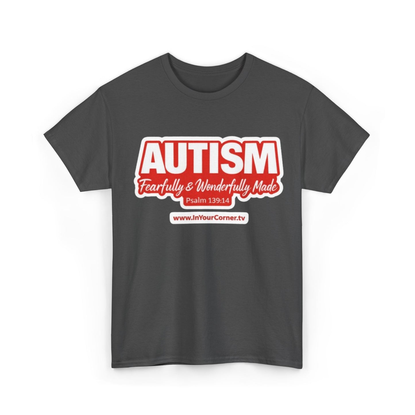 Autism Awareness Tee — "Autism: Fearfully & Wonderfully Made" Comfort Fit Shirt