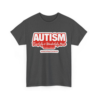 Autism Awareness Tee — "Autism: Fearfully & Wonderfully Made" Comfort Fit Shirt