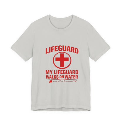 Lifeguard 'My Lifeguard Walks on Water' Tee