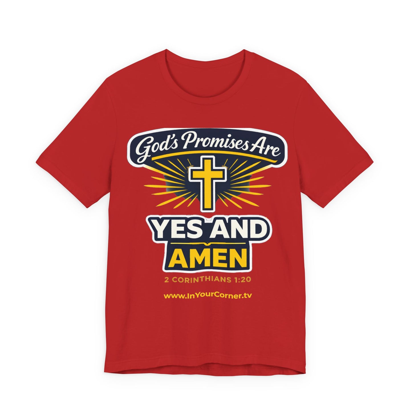 Faithful Promises T-Shirt — Scripture 'God Is Faithful' Prayer Tee