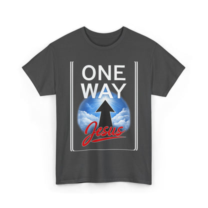 One Way Jesus T-Shirt – Christian Faith Graphic Tee