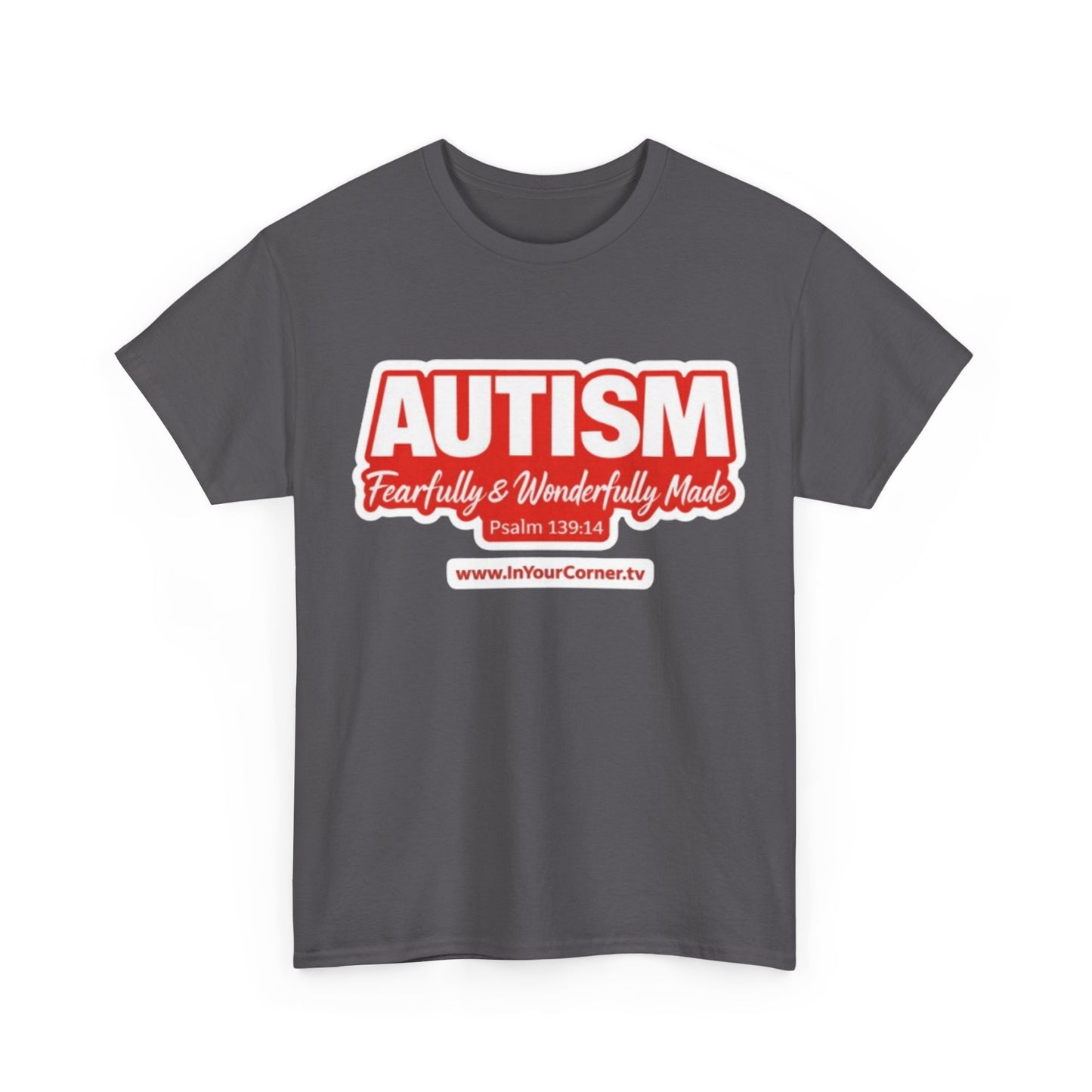 Autism Awareness Tee — "Autism: Fearfully & Wonderfully Made" Comfort Fit Shirt