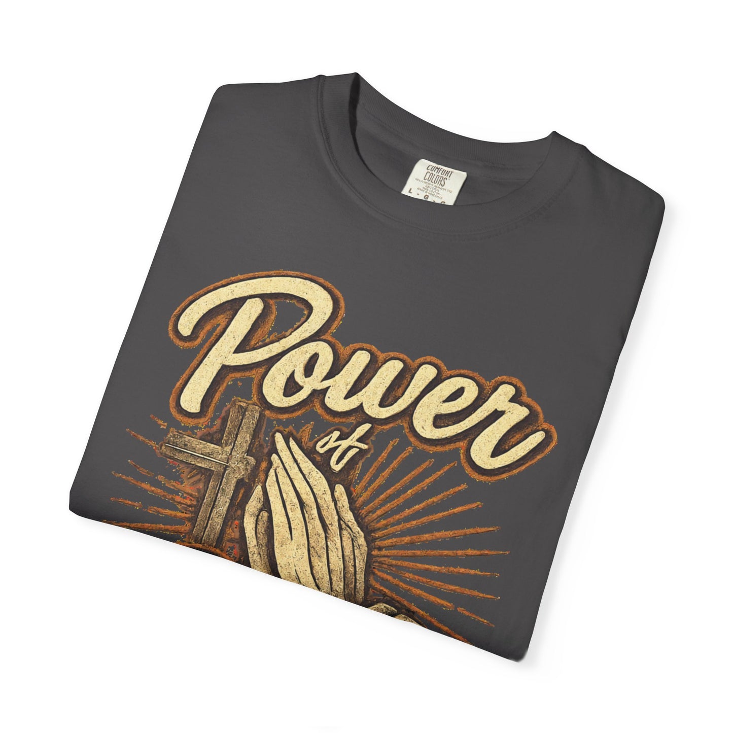 Prayer T-Shirt – "Power of Prayer" Christian Tee (Mark 11:24)