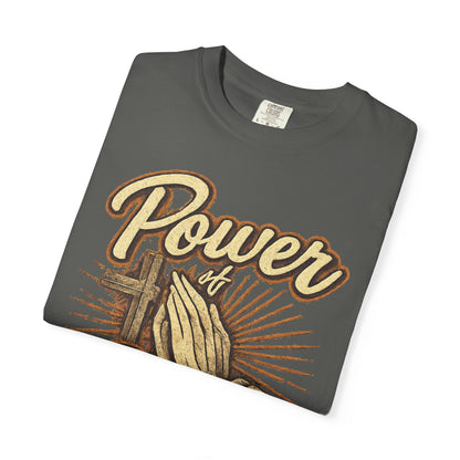 Prayer T-Shirt – "Power of Prayer" Christian Tee (Mark 11:24)