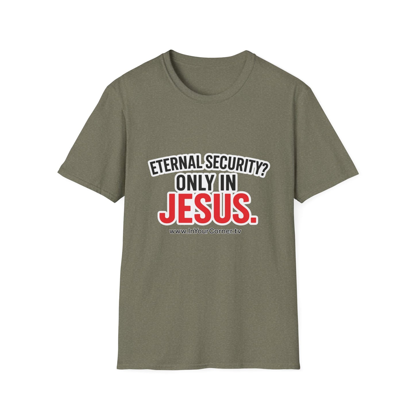 Christian T-Shirt - "Eternal Life in Jesus" Faith Tee