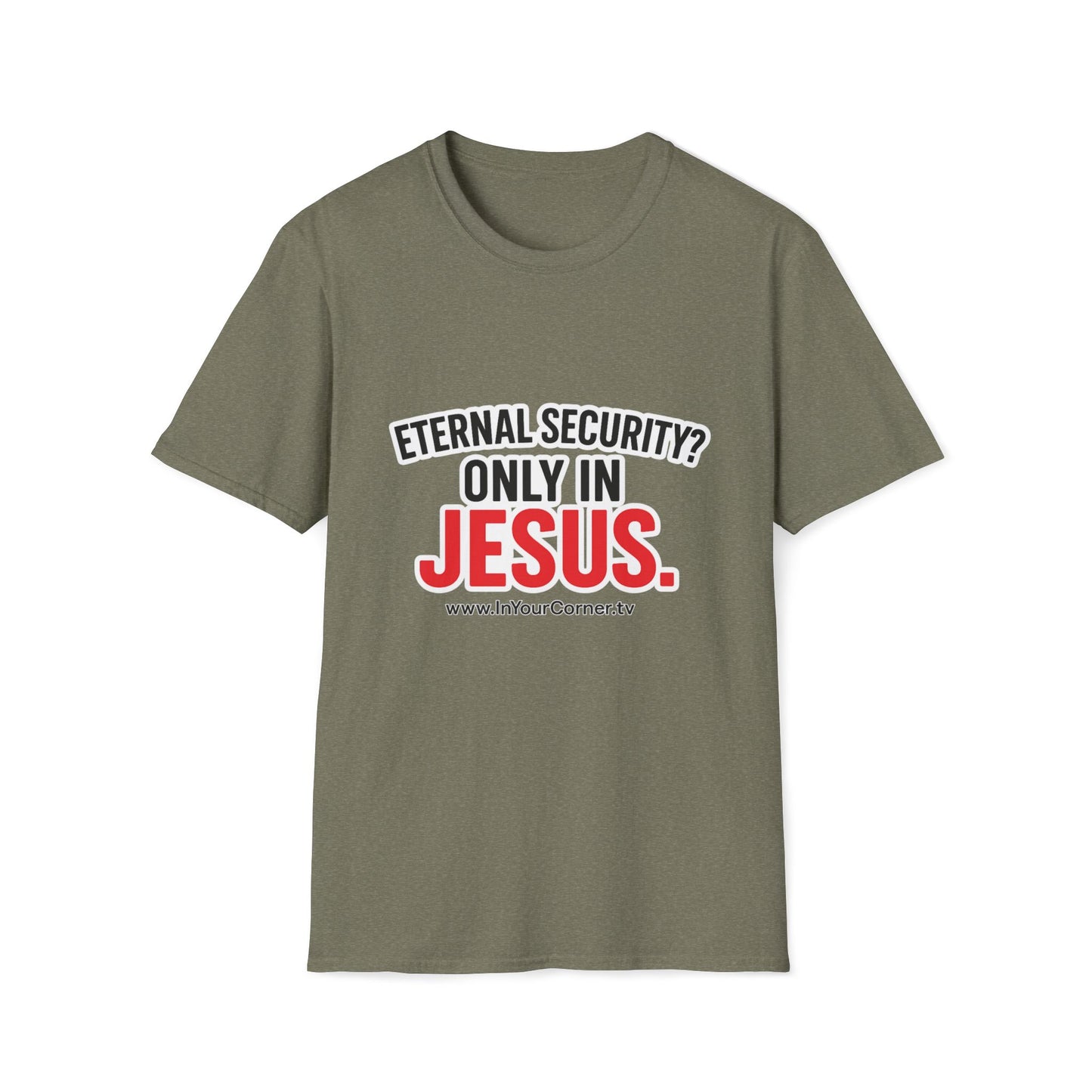 Christian T-Shirt - "Eternal Life in Jesus" Faith Tee