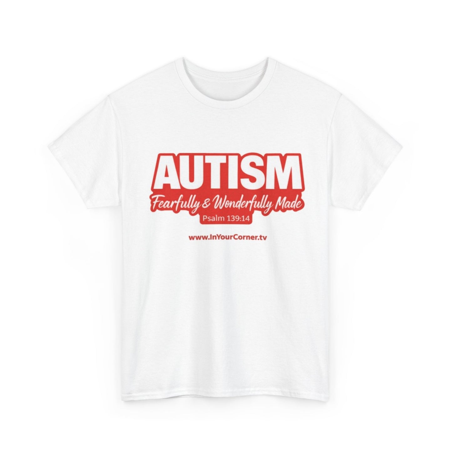 Autism Awareness Tee — "Autism: Fearfully & Wonderfully Made" Comfort Fit Shirt