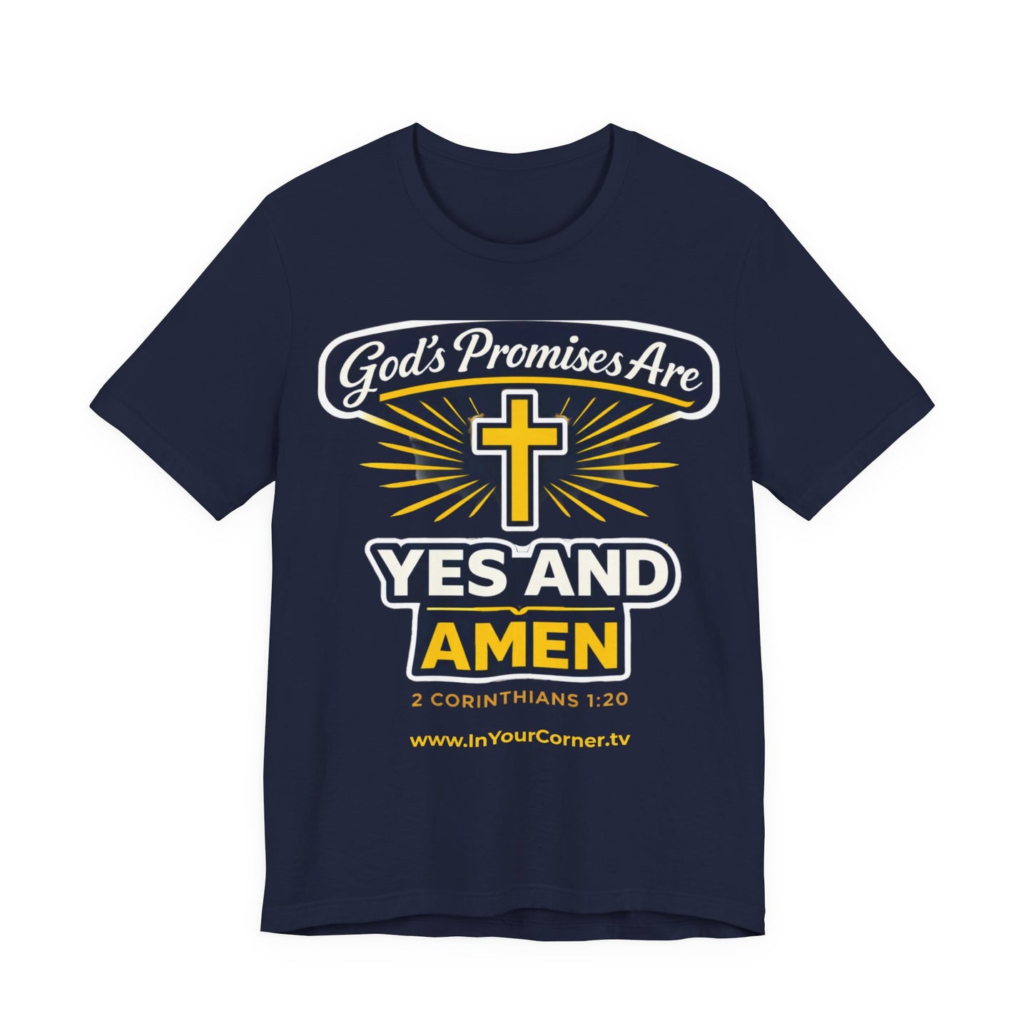 Faithful Promises T-Shirt — Scripture 'God Is Faithful' Prayer Tee