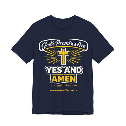 Faithful Promises T-Shirt — Scripture 'God Is Faithful' Prayer Tee