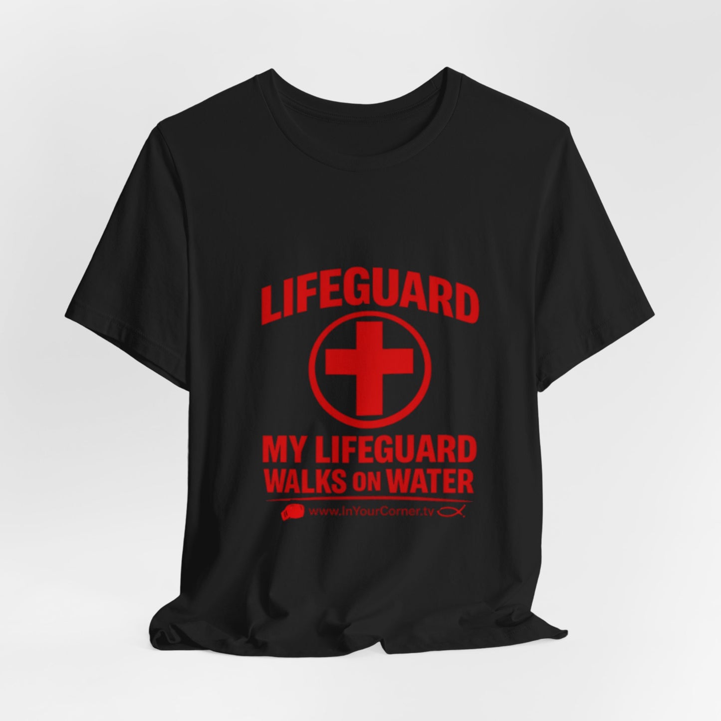 Lifeguard 'My Lifeguard Walks on Water' Tee