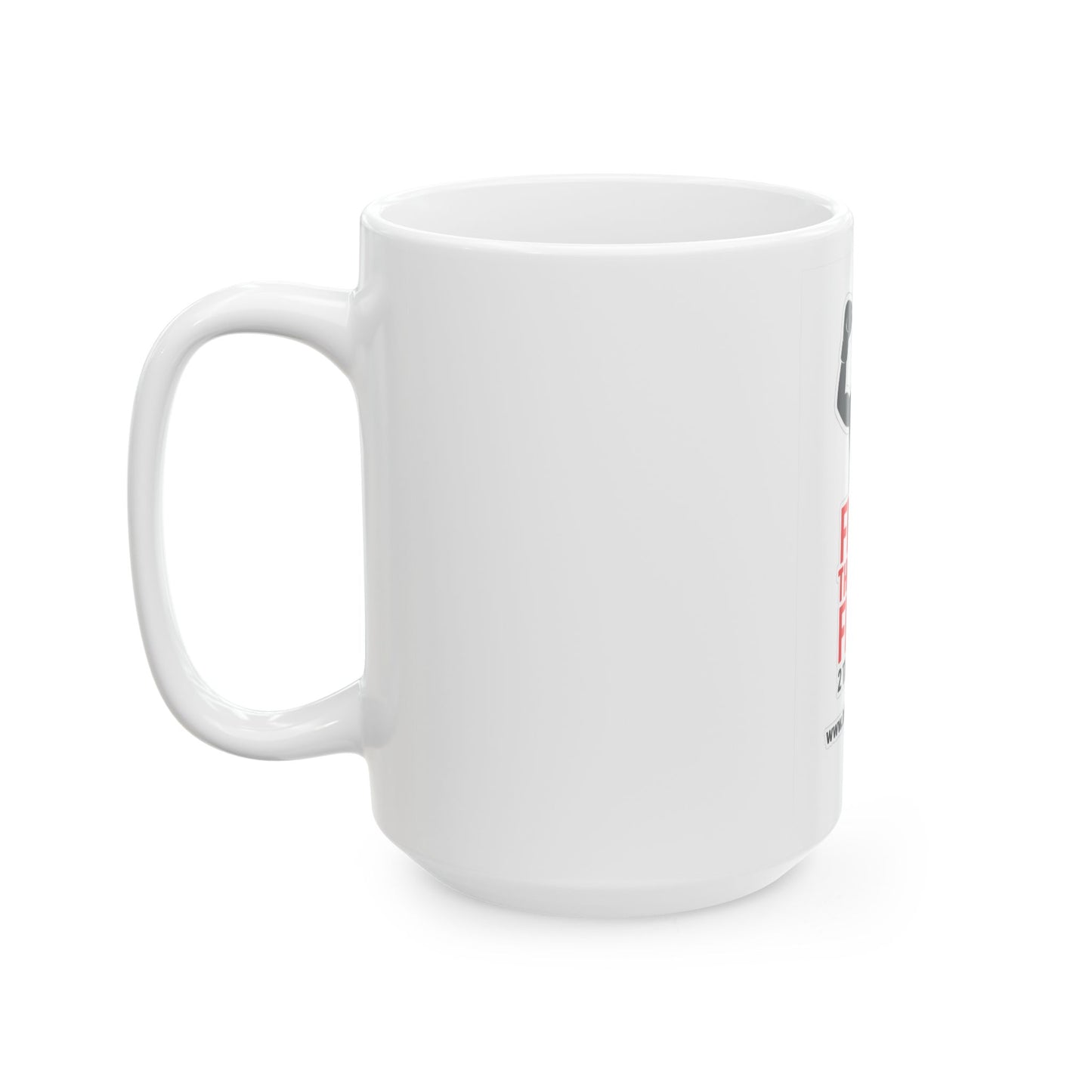 Fight the Good Fight Ceramic Mug — 11oz/15oz Inspirational Christian Coffee Cup (2 Timothy 4:7)