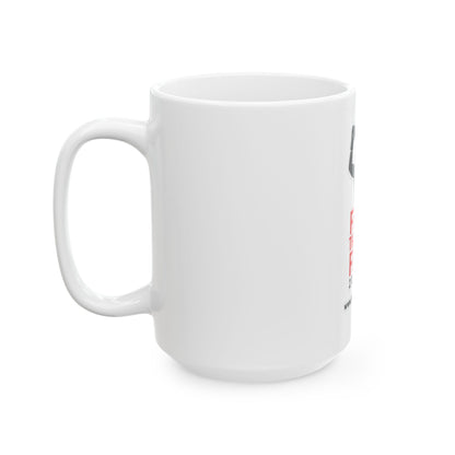 Fight the Good Fight Ceramic Mug — 11oz/15oz Inspirational Christian Coffee Cup (2 Timothy 4:7)