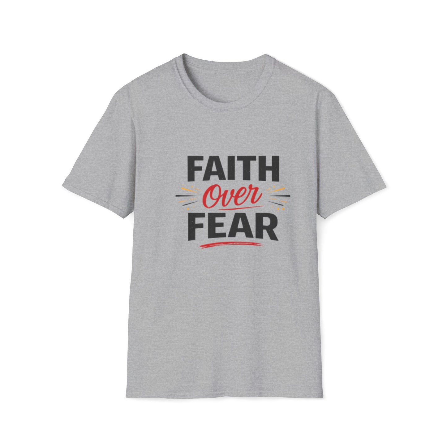 Faith Over Fear T-Shirt — Inspirational Christian Tee