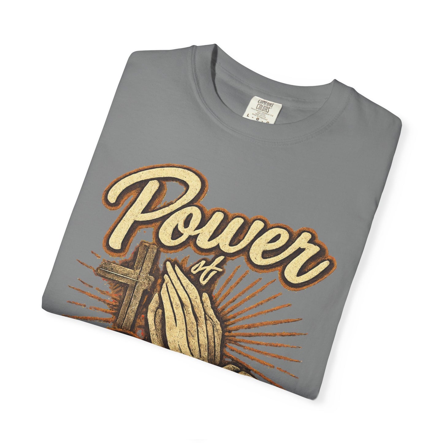 Prayer T-Shirt – "Power of Prayer" Christian Tee (Mark 11:24)