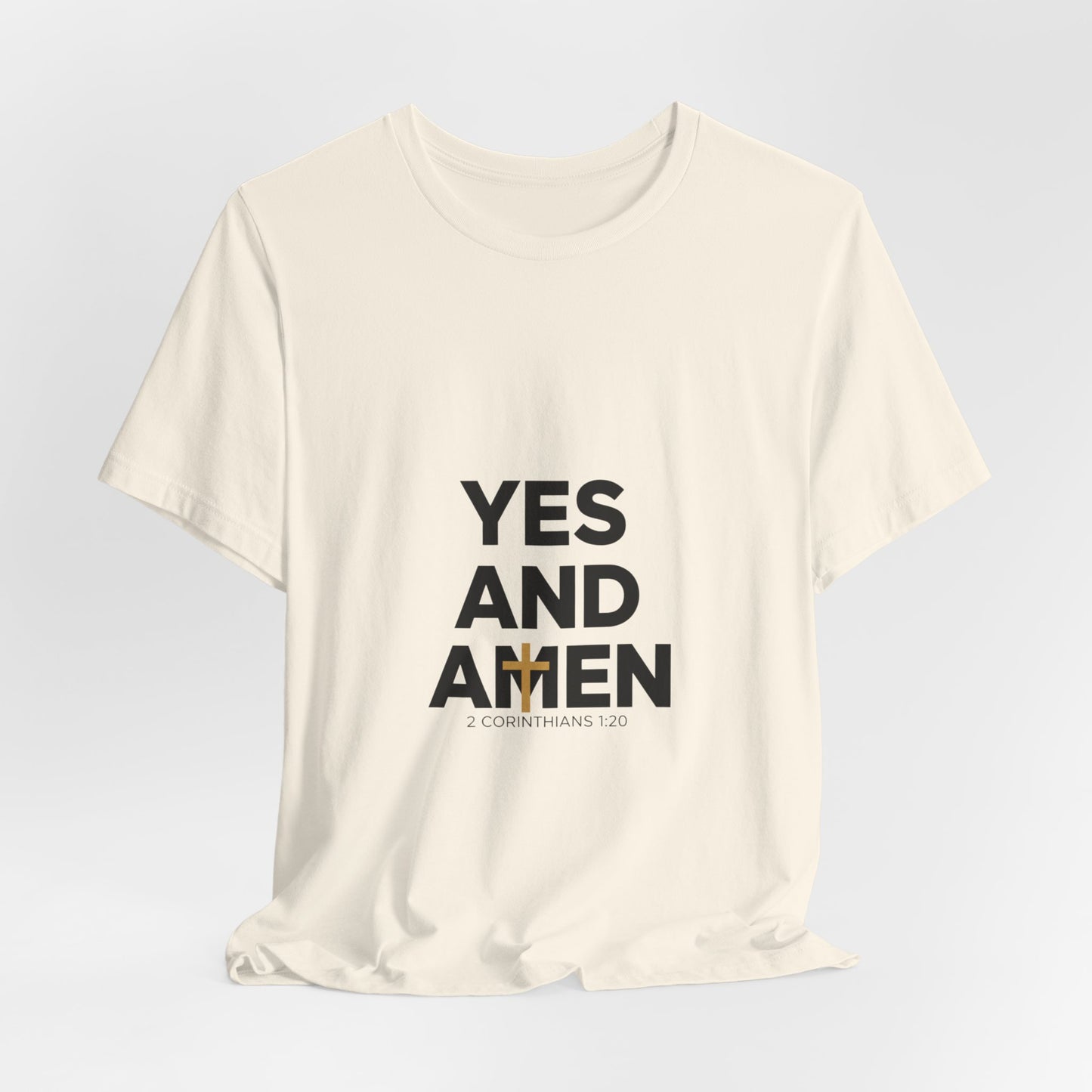 Yes And Amen Tee | Retro Americana diner sign tee, vintage menu style
