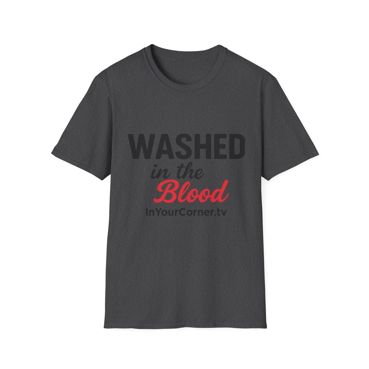 Washed in the Blood T-Shirt — Christian Faith Graphic Tee