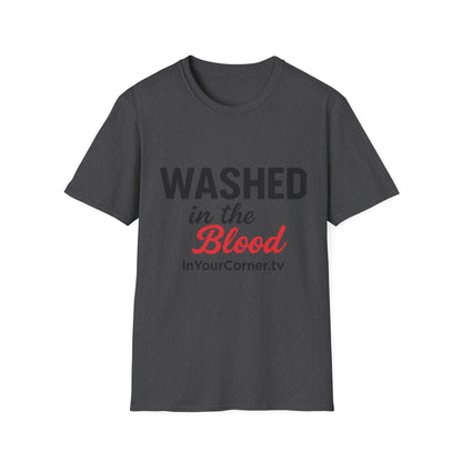 Washed in the Blood T-Shirt — Christian Faith Graphic Tee