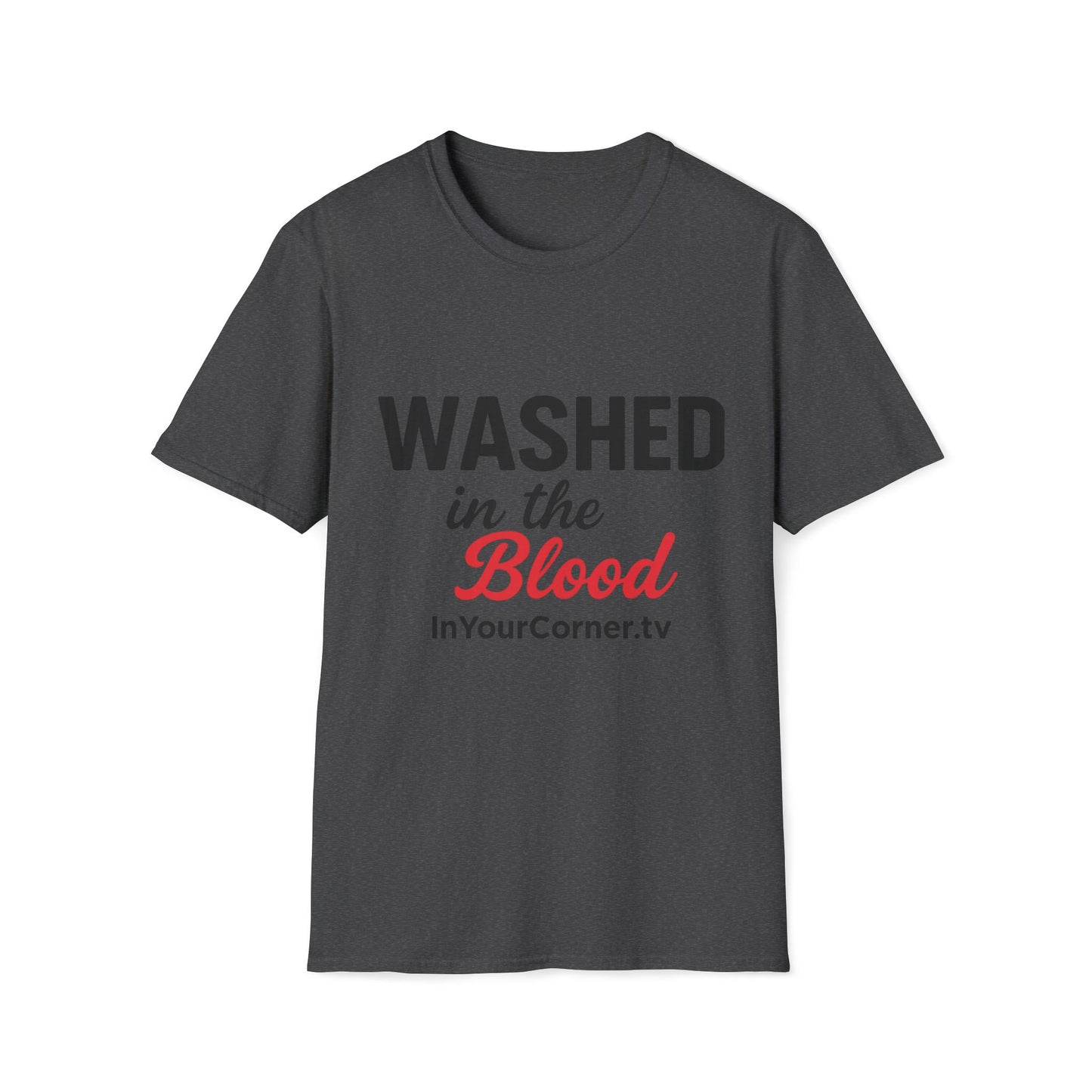 Washed in the Blood T-Shirt — Christian Faith Graphic Tee