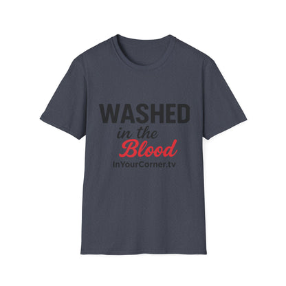 Washed in the Blood T-Shirt — Christian Faith Graphic Tee
