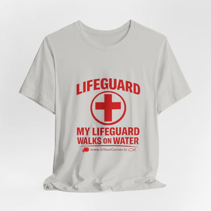 Lifeguard 'My Lifeguard Walks on Water' Tee