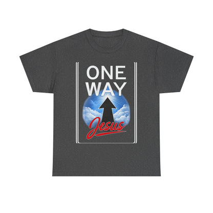 One Way Jesus T-Shirt – Christian Faith Graphic Tee