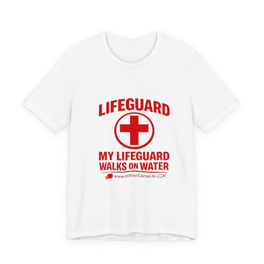 Lifeguard 'My Lifeguard Walks on Water' Tee
