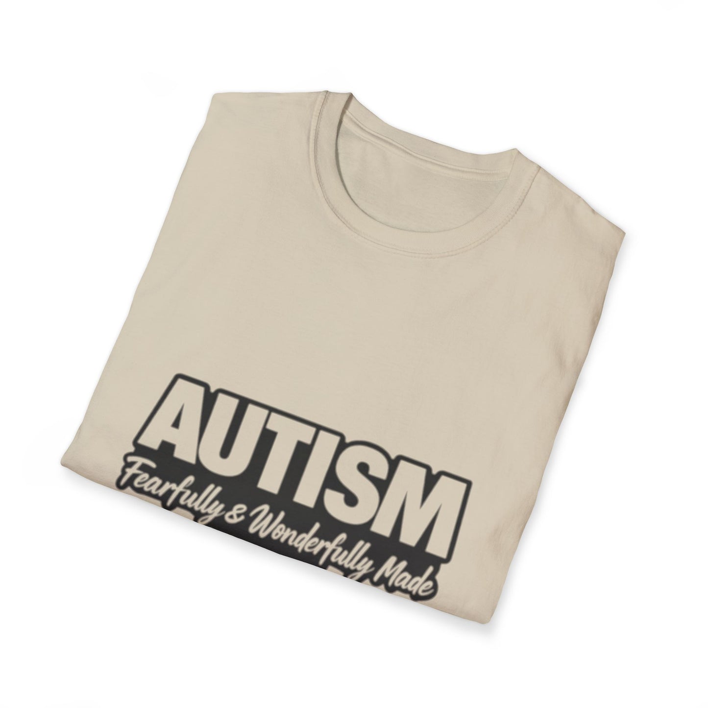 Autism — Fearfully & Wonderfully Made T-Shirt (Psalm 139:14)