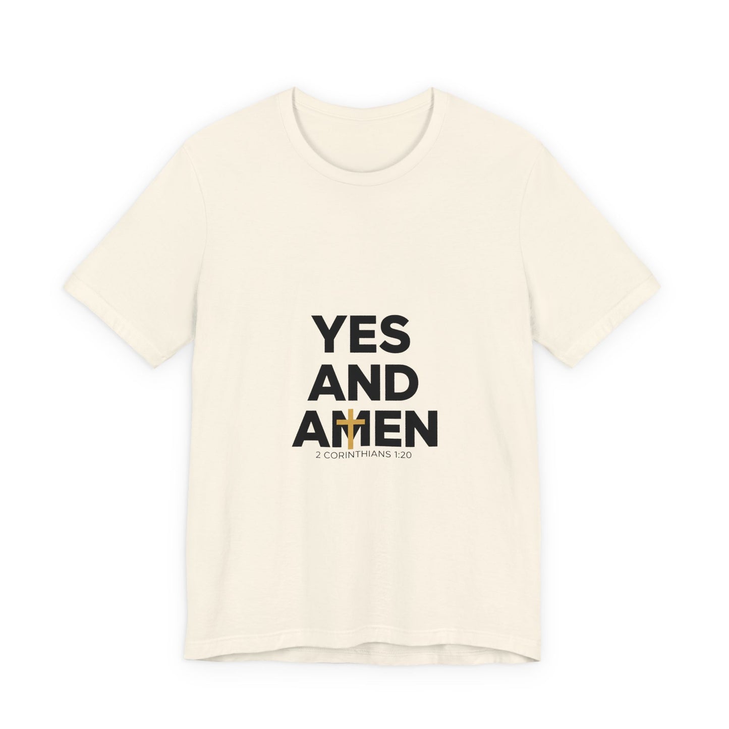 Yes And Amen Tee | Retro Americana diner sign tee, vintage menu style